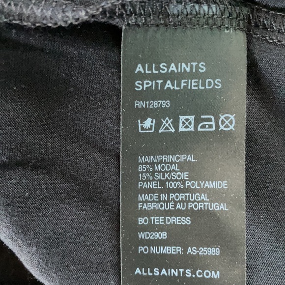 Allsaints Boo Tee Dress - Picture 6 of 6